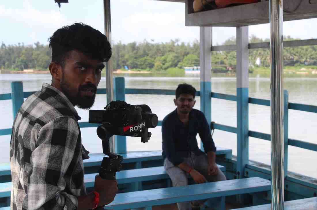 Behind the scenes of a period drama film